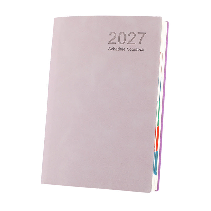 2027 Agenda giornaliera minimalista taccuino