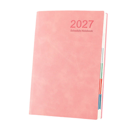 2027 Agenda giornaliera minimalista taccuino