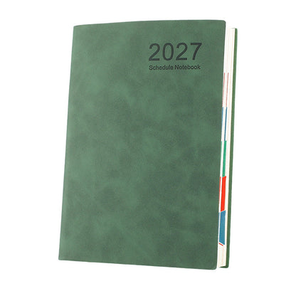 2027 Agenda giornaliera minimalista taccuino