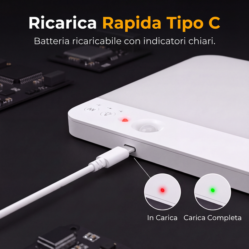 ⏳Sconto del 50% per tempo limitato⏰Lampada da soffitto ricaricabile con sensore di movimento – Lampada da soffitto LED senza fili con telecomando🔋💡