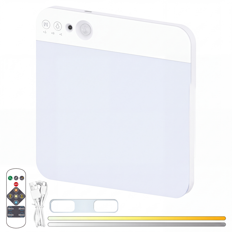 ⏳Sconto del 50% per tempo limitato⏰Lampada da soffitto ricaricabile con sensore di movimento – Lampada da soffitto LED senza fili con telecomando🔋💡