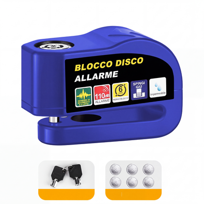 Lucchetto per freno a disco impermeabile resistente