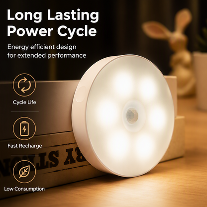 Lampada notturna LED magnetica wireless con sensore di movimento