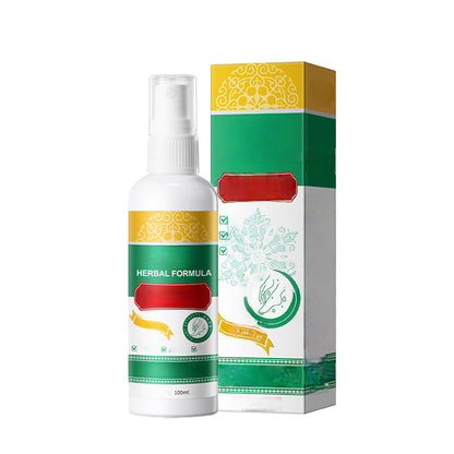 Spray rinfrescante per la cura dei piedi con formula a base di erbe