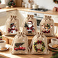 🎄SUPER OFFERTA! Sacchetti regalo con coulisse di Natale 🧦🎅