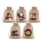🎄SUPER OFFERTA! Sacchetti regalo con coulisse di Natale 🧦🎅