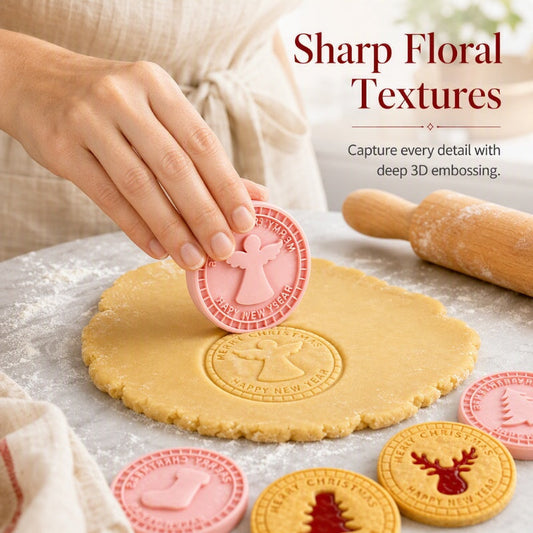 🥳 PROMOZIONE UNICA 2026! 🥳✨ Set di stampini per biscotti natalizi – motivi di Natale, divertimento e dolci preparazioni!