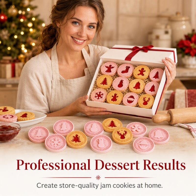 🥳 PROMOZIONE UNICA 2026! 🥳✨ Set di stampini per biscotti natalizi – motivi di Natale, divertimento e dolci preparazioni!