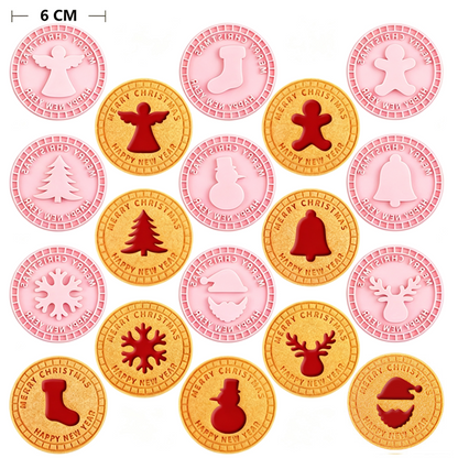 🥳 PROMOZIONE UNICA 2026! 🥳✨ Set di stampini per biscotti natalizi – motivi di Natale, divertimento e dolci preparazioni!