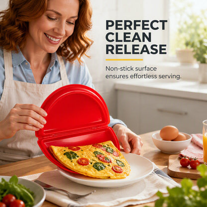 🍳 Cottomelette 2‑in‑1 per uova per microonde