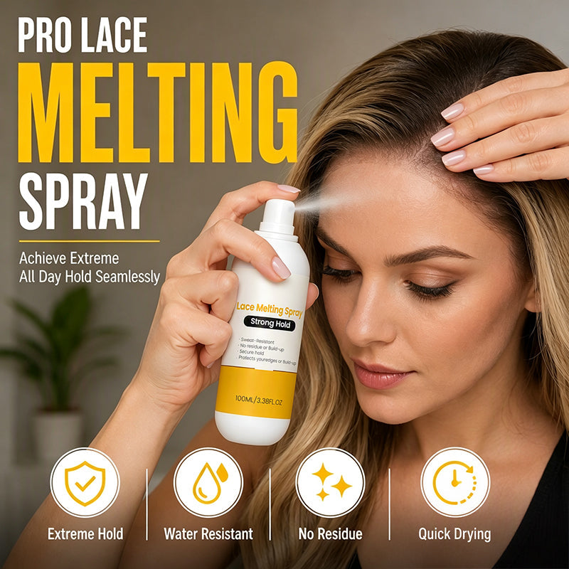 Spray fissante forte per fondere il lace