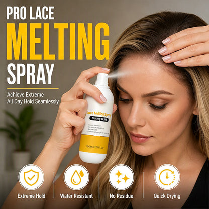 Spray fissante forte per fondere il lace