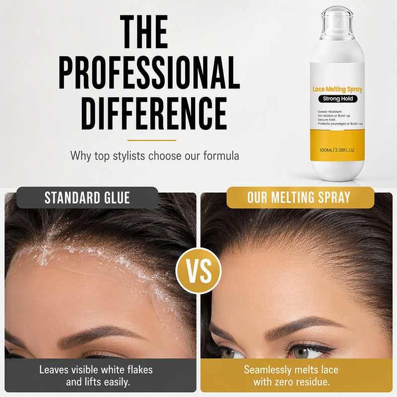 Spray fissante forte per fondere il lace