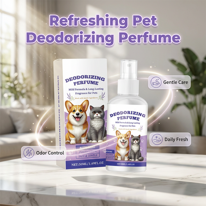 🌸 Spray profumato deodorante per animali domestici | Nebbia per pelo fresco