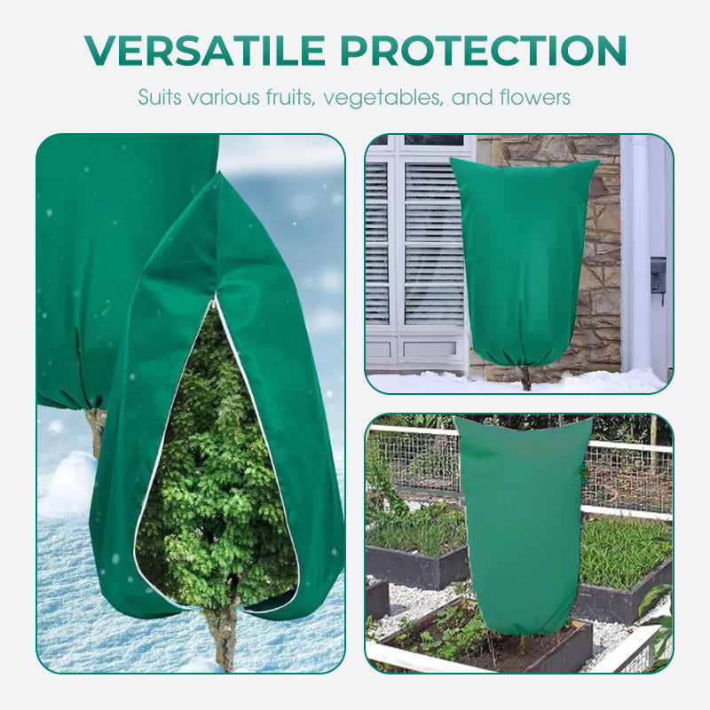 🌱 Risparmia il 50%! ❄️ Copertura protettiva per piante invernali – Cerniera e coulisse per protezione dal gelo ✨