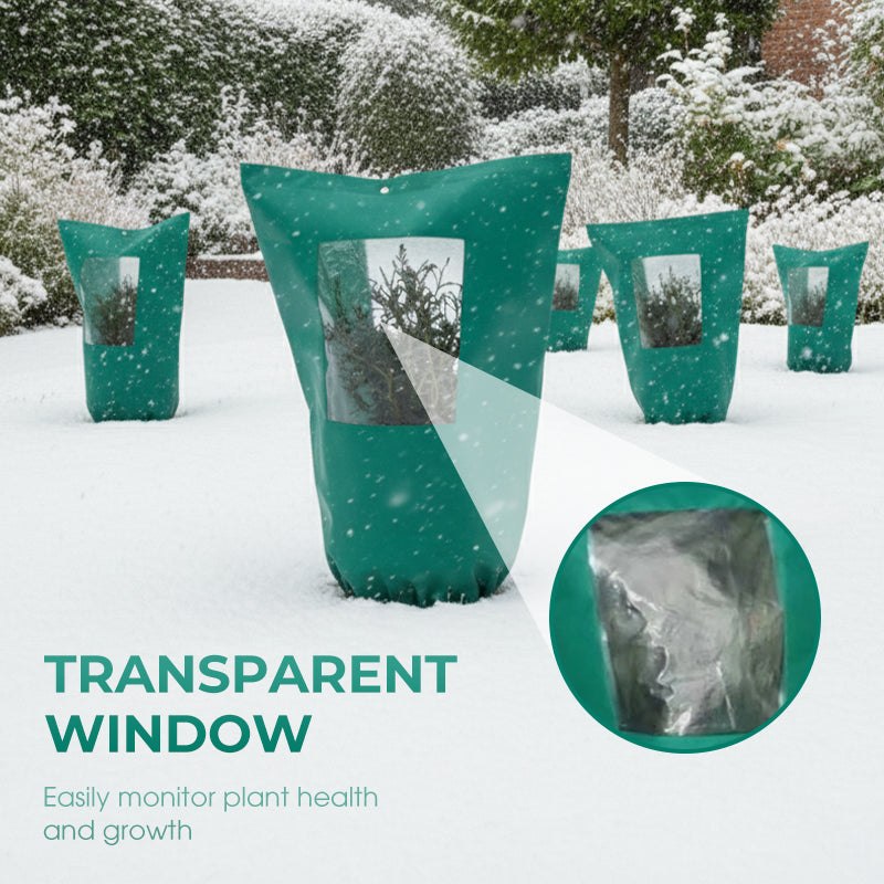 🌱 Risparmia il 50%! ❄️ Copertura protettiva per piante invernali – Cerniera e coulisse per protezione dal gelo ✨