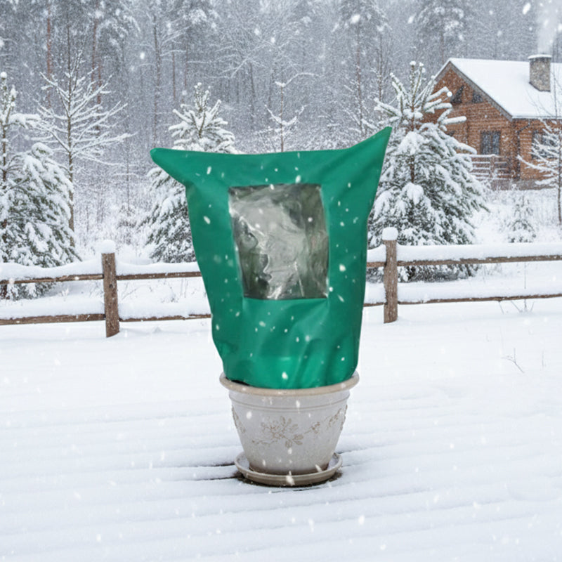 🌱 Risparmia il 50%! ❄️ Copertura protettiva per piante invernali – Cerniera e coulisse per protezione dal gelo ✨
