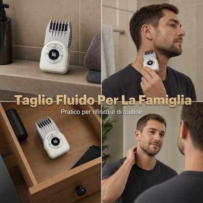 Rifinitore per capelli elettrico senza filo per uomo