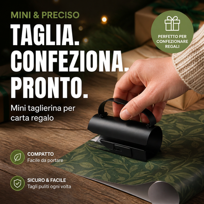 🎂Un fantastico strumento per tagliare la carta da regalo per uso domestico: uno strumento efficiente e pratico per la confezione manuale✂️