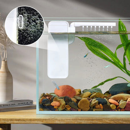 🐠50% di sconto! Filtro per acquario compatto – filtrazione, circolazione e aerazione in un unico dispositivo. Parti rimovibili, silenzioso, ideale per piccoli acquari! 💧✨