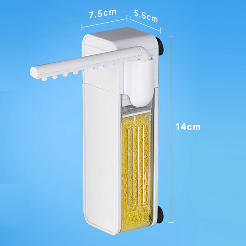 🐠50% di sconto! Filtro per acquario compatto – filtrazione, circolazione e aerazione in un unico dispositivo. Parti rimovibili, silenzioso, ideale per piccoli acquari! 💧✨