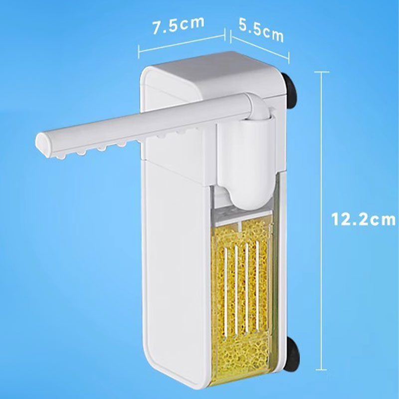 🐠50% di sconto! Filtro per acquario compatto – filtrazione, circolazione e aerazione in un unico dispositivo. Parti rimovibili, silenzioso, ideale per piccoli acquari! 💧✨