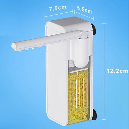 🐠50% di sconto! Filtro per acquario compatto – filtrazione, circolazione e aerazione in un unico dispositivo. Parti rimovibili, silenzioso, ideale per piccoli acquari! 💧✨