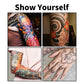Pennarelli cosmetici per tatuaggi temporanei sulla pelle, 10/15 colori vivaci, punta a pennello flessibile, dettagli precisi, trucco viso per Halloween, atossici, per scrittura e cancelleria