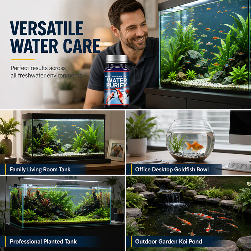 Compresse per la purificazione dell'acqua di acquario professionali