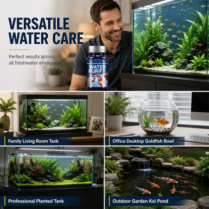 Compresse per la purificazione dell'acqua di acquario professionali