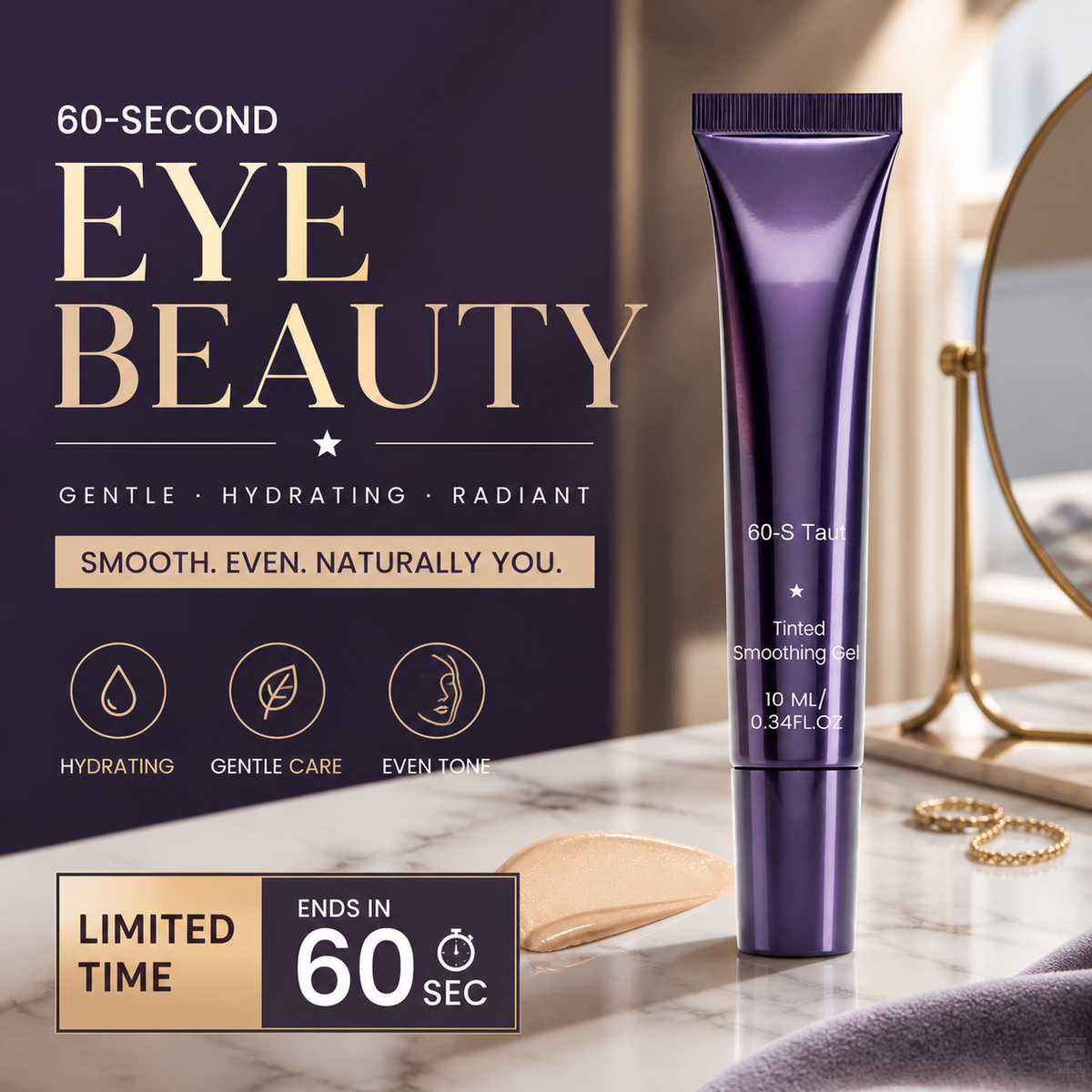💰 Grandi risparmi - ACQUISTA 1 RICEVI 1 GRATIS🔥Set trucco occhi 60 secondi – Gel occhi rassodante colorato per gonfiori e borse sotto gli occhi