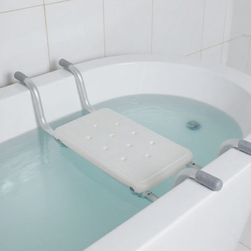 🛁🛡️ Asse da Bagno Antiscivolo in Alluminio per Vasca – Portata 135kg, Regolabile 71-82cm (6 Livelli), Senza Attrezzi, 1,5kg – Per Anziani, Donne Incinte & Famiglie ✨