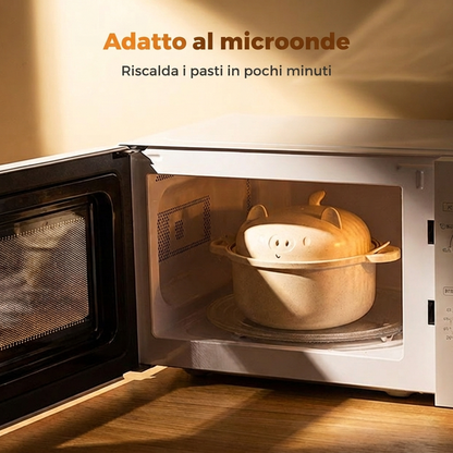 Set di ciotole per ramen creativo e adatto al microonde