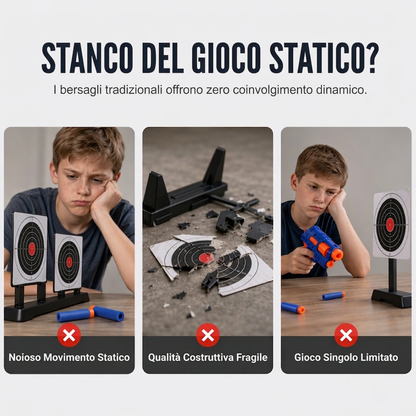 Giocattolo bersaglio per tiri con pallina fluttuante elettrica con alimentazione USB