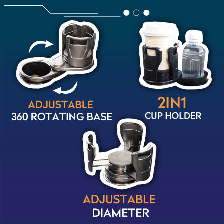 🎁Offerta speciale 50% di sconto⏳Portabicchieri e organizer universale per auto