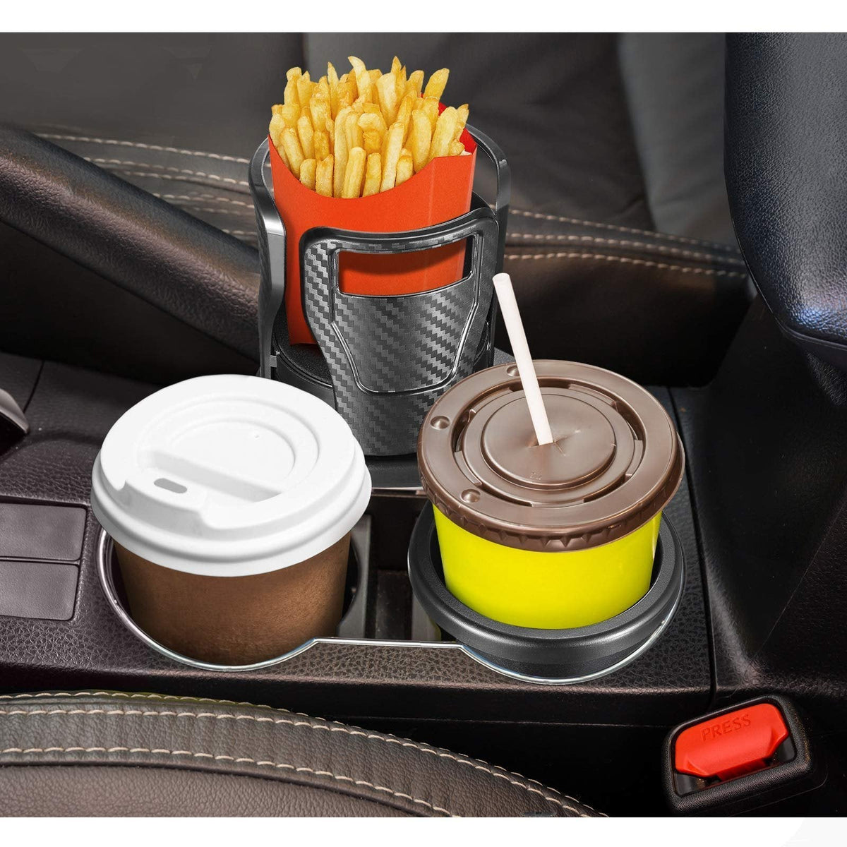 🎁Offerta speciale 50% di sconto⏳Portabicchieri e organizer universale per auto