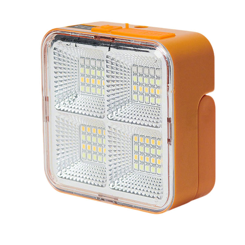Lampada da campeggio portatile e impermeabile alimentata ad energia solare