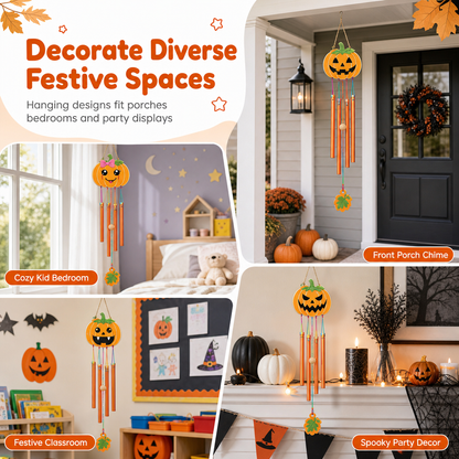 ⏳Sconto del 50% per tempo limitato⏰Kit fai-da-te zucca di legno per Halloween