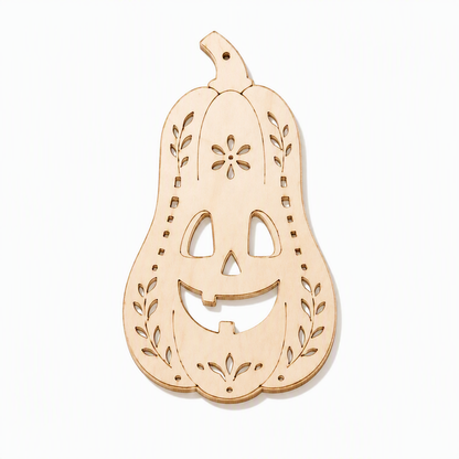 ⏳Sconto del 50% per tempo limitato⏰Kit fai-da-te zucca di legno per Halloween