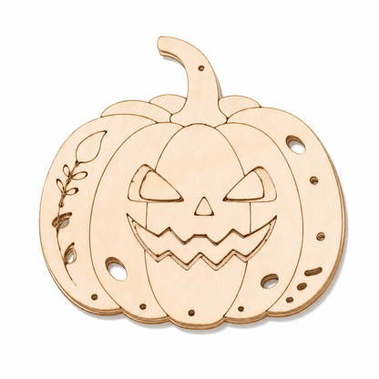 ⏳Sconto del 50% per tempo limitato⏰Kit fai-da-te zucca di legno per Halloween