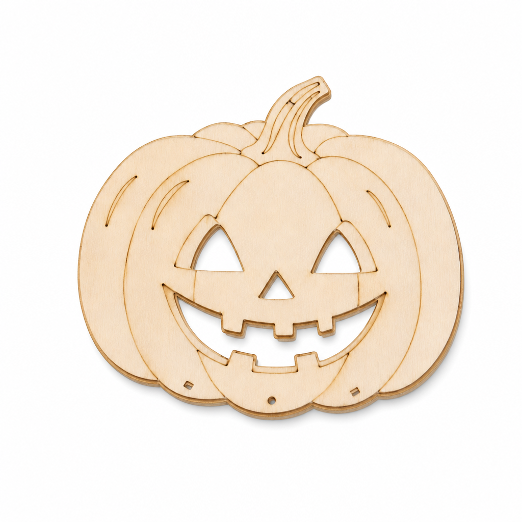 ⏳Sconto del 50% per tempo limitato⏰Kit fai-da-te zucca di legno per Halloween