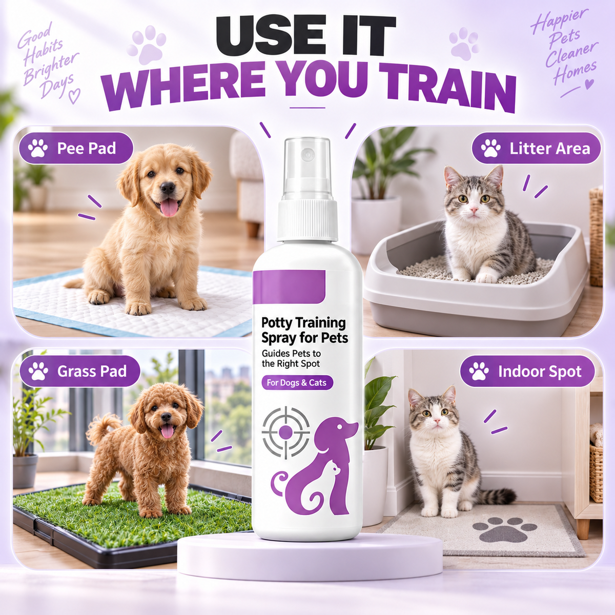 🥳 SUPER PREZZO 🥳💞 Oltre 10.000 venduti! Spray per l’addestramento al vasino – Guida il tuo animale in modo sicuro e semplice. Una casa più pulita: prendi il tuo ora! ✅
