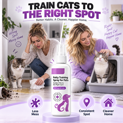 🥳 SUPER PREZZO 🥳💞 Oltre 10.000 venduti! Spray per l’addestramento al vasino – Guida il tuo animale in modo sicuro e semplice. Una casa più pulita: prendi il tuo ora! ✅