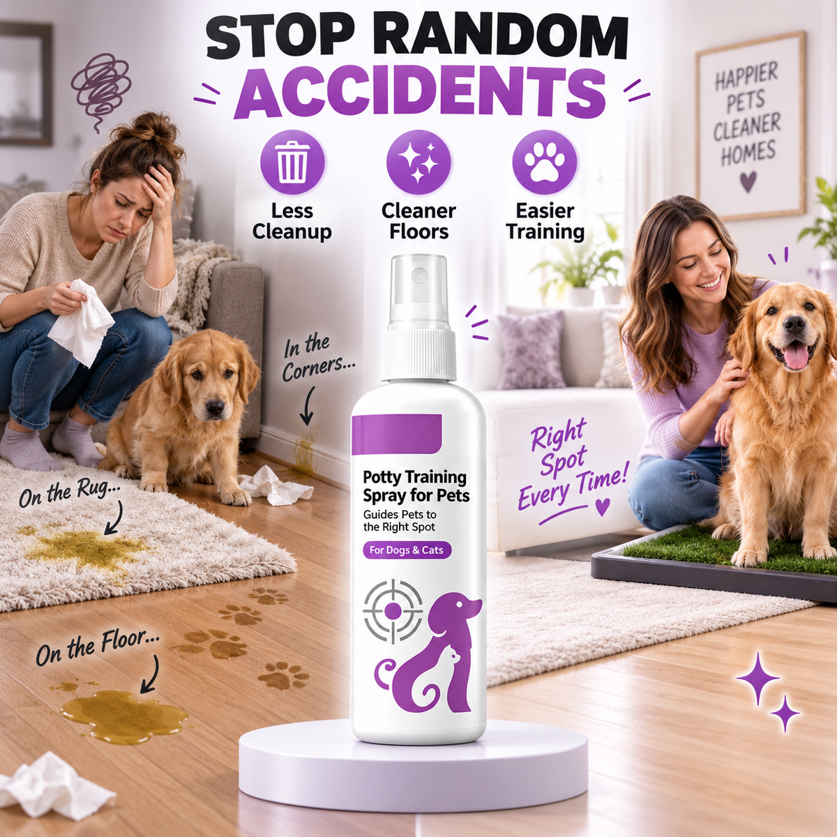 🥳 SUPER PREZZO 🥳💞 Oltre 10.000 venduti! Spray per l’addestramento al vasino – Guida il tuo animale in modo sicuro e semplice. Una casa più pulita: prendi il tuo ora! ✅