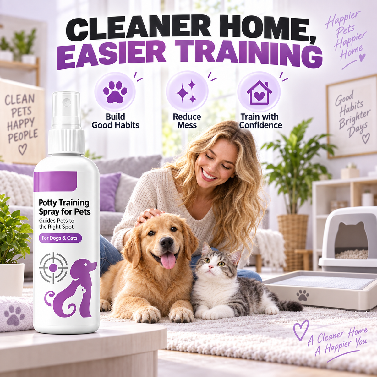 🥳 SUPER PREZZO 🥳💞 Oltre 10.000 venduti! Spray per l’addestramento al vasino – Guida il tuo animale in modo sicuro e semplice. Una casa più pulita: prendi il tuo ora! ✅