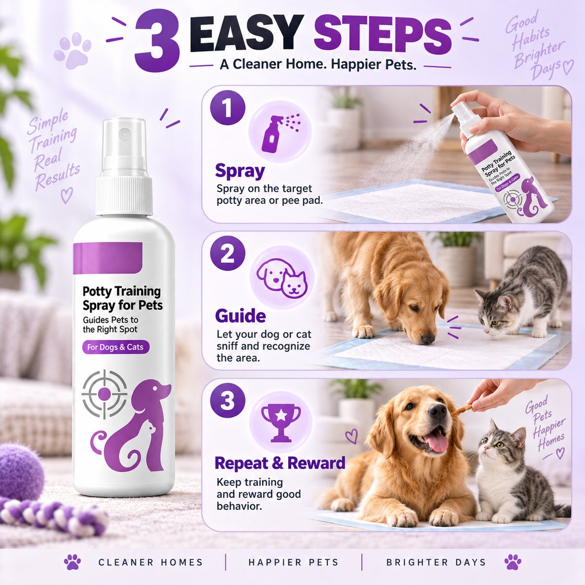 🥳 SUPER PREZZO 🥳💞 Oltre 10.000 venduti! Spray per l’addestramento al vasino – Guida il tuo animale in modo sicuro e semplice. Una casa più pulita: prendi il tuo ora! ✅