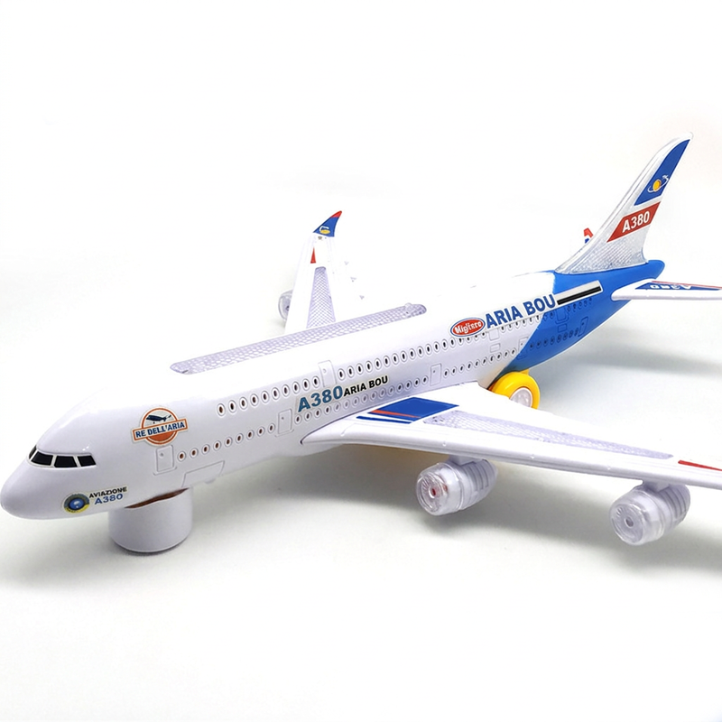 ✈️ Modello di aeroplano elettrico con suoni e luci LED