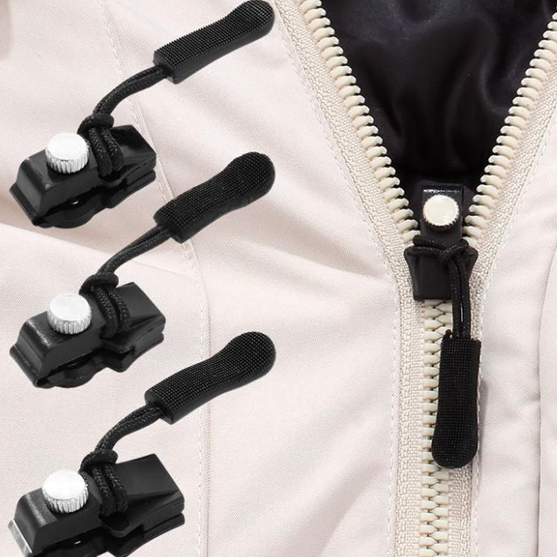 ✨Kit di riparazione cursori di cerniera Set da 5 pezzi, installazione senza attrezzi e senza cuciture, universale per giacche, zaini e valigie🧵