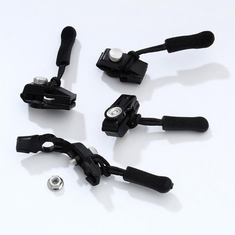 ✨Kit di riparazione cursori di cerniera Set da 5 pezzi, installazione senza attrezzi e senza cuciture, universale per giacche, zaini e valigie🧵
