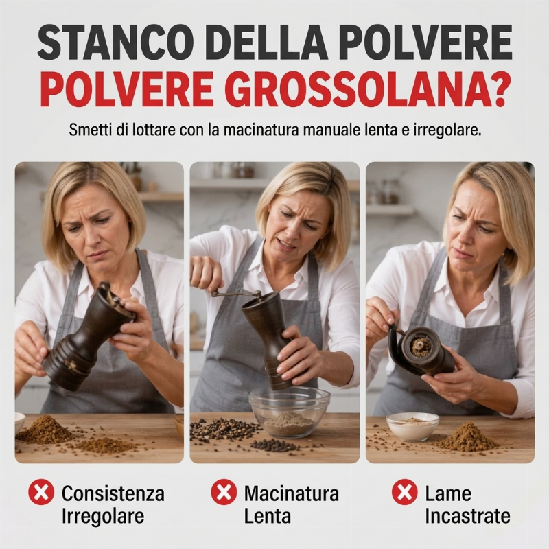 Macinacaffè elettrico ultra-fine ad alta velocità